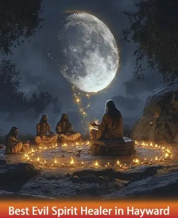 In the soft glow of candlelight, a serene gathering unfolds beneath a luminous, watchful moon. Here, within nature's embrace, wisdom and peace are shared in quiet whispers. The tranquil setting invites gentle introspection and healing. Spiritual guidance and support in Hayward.