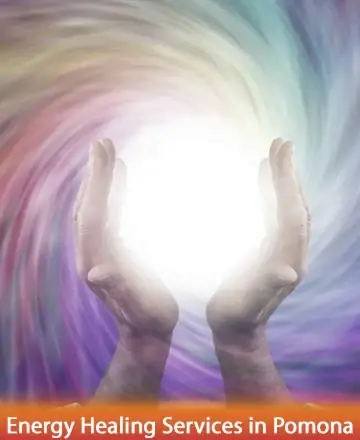 In the serene embrace of vibrant colors, gentle hands cradle a radiant light, symbolizing the profound connection between the soul and the universe. This image evokes a sense of tranquility and holistic balance, guiding you toward inner peace. Energy healing in Pomona.