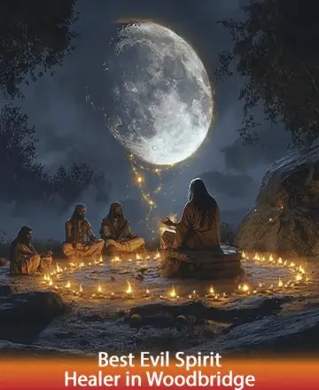 In the gentle embrace of moonlight, a serene gathering unfolds, where wisdom and peace flow like a gentle river. Surrounded by the warm glow of candlelight, seekers find solace and connection, enveloped in a circle of trust and understanding. Spiritual guidance in Woodbridge.