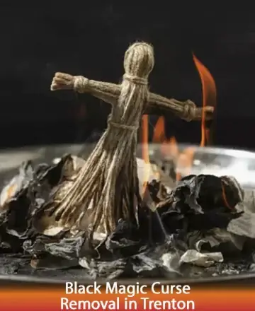 In the gentle flicker of the flames, a small woven figure stands amidst softly curling smoke. This serene scene invites feelings of calm and release, offering a reminder of transformation and healing. Embrace peace and clarity with black magic curse removal in Trenton.