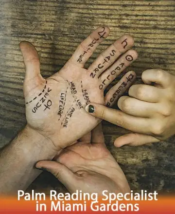 In a serene moment of connection, a gentle touch guides the way to self-discovery, tracing the lines of destiny etched on a welcoming palm. Each mark tells a story, offering wisdom and clarity, enveloped in warmth and understanding. Palm reading in Miami Gardens.