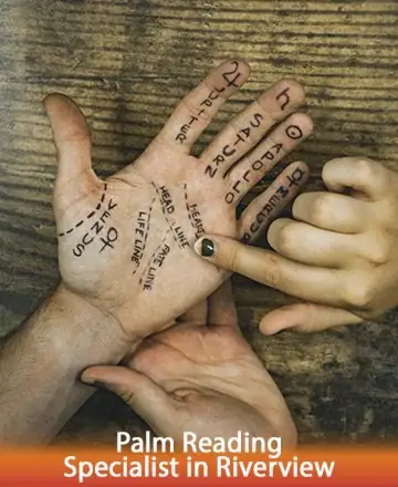 In a serene moment of connection, a gentle hand guides another, tracing the lines of life and destiny. The comforting touch symbolizes trust and wisdom, inviting a journey into self-discovery and inner peace. Palm reading specialist in Riverview.