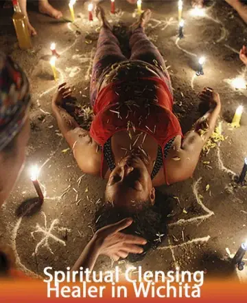 In a serene circle of gentle candlelight, a soul finds solace and renewal. Surrounded by loving hands and calming symbols, peace flows like a gentle river, washing away the burdens of the heart. Trust in the journey to wholeness. Spiritual cleansing healer in Wichita.