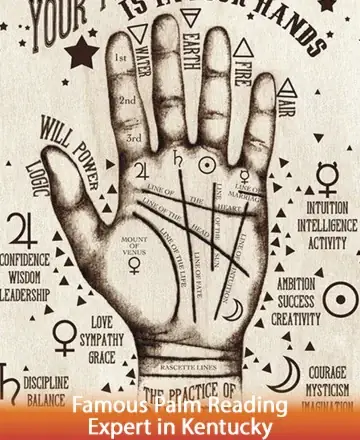 In the gentle embrace of ancient wisdom, the lines of your hand become a map, guiding you toward self-discovery and inner peace. Each line whispers secrets of love, courage, and wisdom, inviting you to explore your heart’s desires. Famous palm reading expert in Kentucky.