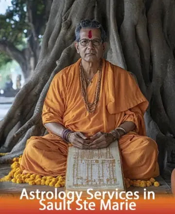 In a serene embrace of nature, a wise guide sits peacefully, radiating warmth and wisdom. His presence invites a journey within, offering a comforting space for reflection and inner peace. Discover the gentle path to clarity with astrology services in Sault Ste Marie.