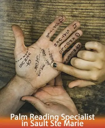 In a gentle embrace of hands, the art of palm reading unfolds, inviting warmth and understanding. Lines etched with wisdom guide the seeker to a place of peace and clarity. This serene moment offers comfort and insight. Palm reading in Sault Ste Marie.