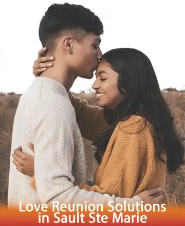 In a serene embrace, two souls find comfort and connection amidst the gentle whispers of nature. Their shared warmth and tender presence speak of a timeless bond, inviting peace and harmony into the heart. Love reunion solutions in Sault Ste Marie.