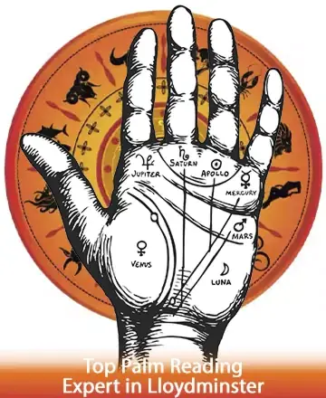In the gentle embrace of cosmic wisdom, this image invites you to explore the profound stories etched in your palm. Each line is a whisper of the universe, guiding you to inner peace and clarity. Palm reading in Lloydminster.