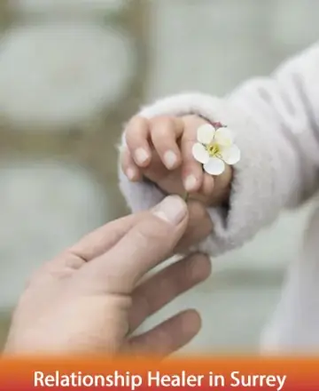 In the gentle exchange of a delicate flower between hands, we find a moment of quiet connection and shared peace. This tender gesture speaks to the heart, reminding us of the profound bonds we nurture. Relationship healer in Surrey.