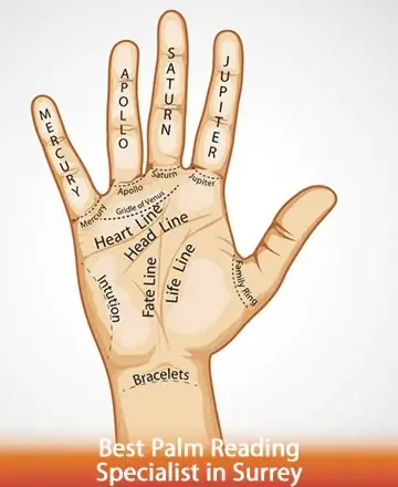 Discover the gentle wisdom etched in the lines of your palm, guiding you towards clarity and peace. Each line tells a story of love, destiny, and inner strength. Embrace this journey of self-discovery and harmony. Best palm reading specialist in Surrey.