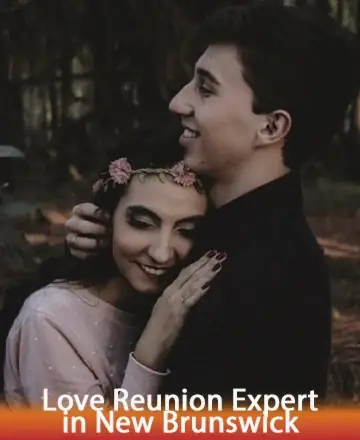 In a serene embrace beneath the gentle whispers of nature, two souls find comfort and warmth in each other’s presence. Their smiles speak of a deep connection, nurtured by trust and understanding. A beautiful moment of unity and peace. Love reunion expert in New Brunswick.