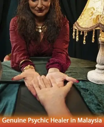 In the warmly lit room, a serene guide gently holds your hand, offering insights with compassion and wisdom. Her presence radiates peace and understanding, inviting you to embark on a journey of self-discovery and healing. Psychic guidance in Kuala Lumpur.